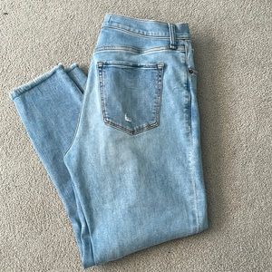 Abercrombie & Fitch high rise skinny ankle jeans
